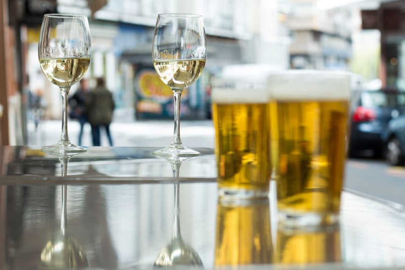 Shallow Focus Photography of Two Wine Glasses